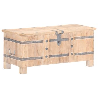 Opbergkist 90x40x40 cm massief acaciahout 10