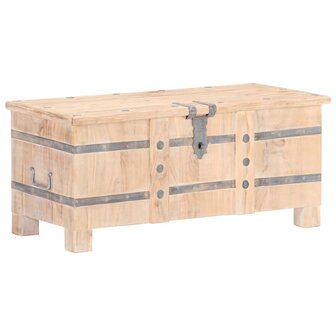 Opbergkist 90x40x40 cm massief acaciahout 11