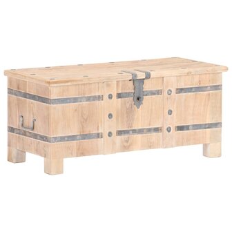 Opbergkist 90x40x40 cm massief acaciahout 12