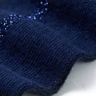 Kindermaillot 92 marineblauw 4