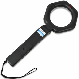 Draagbare metaaldetector zwart 1