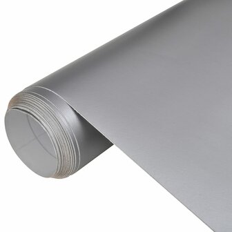 Autofolie 100x150 cm matzilverkleurig 1