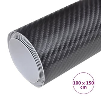 Autofolie 4D 100x150 cm zwart 7