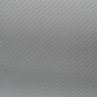 2 st Autofolie 4D 100x150 cm + 50x150 cm zilverkleurig 4
