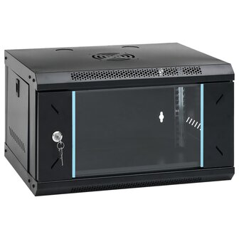 Netwerkkast wandgemonteerd 6U 19&quot; IP20 53x40x30 cm 1