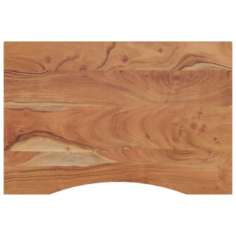 Bureaublad rechthoekig 100x60x2,5 cm massief acaciahout 2