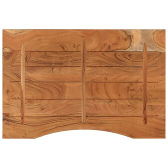 Bureaublad rechthoekig 100x60x2,5 cm massief acaciahout 5