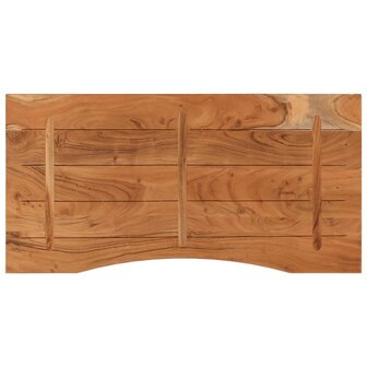 Bureaublad rechthoekig 120x60x2,5 cm massief acaciahout 5