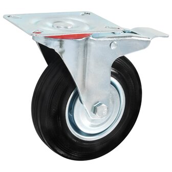 8 st Zwenkwielen 125 mm 3