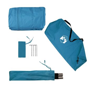 Autotent waterdicht blauw 11
