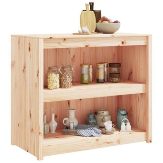Keukenkast voor buiten 106x55x92 cm massief grenenhout 3