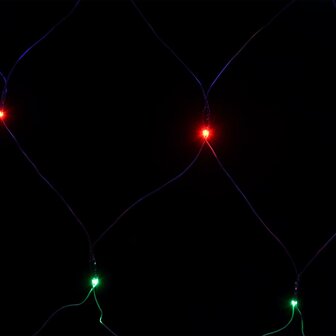 Kerstnetverlichting 306 LED&amp;apos;s binnen/buiten 3x3 m meerkleurig 5
