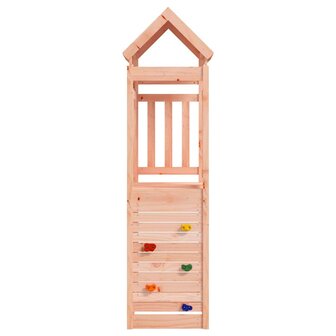 Speeltoren met rotswand 53x110,5x214 cm massief douglashout 3