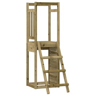 Speelhuis 53x46,5x169 cm ge&iuml;mpregneerd grenenhout 3