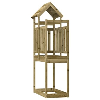 Speeltoren 52,5x110,5x214 cm ge&iuml;mpregneerd grenenhout 1