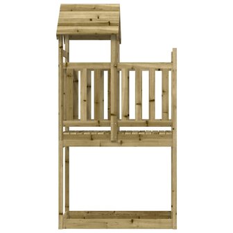 Speeltoren 52,5x110,5x214 cm ge&iuml;mpregneerd grenenhout 4