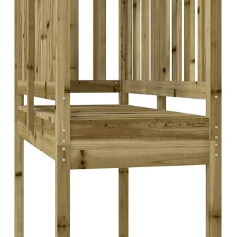 Speeltoren 52,5x110,5x214 cm ge&iuml;mpregneerd grenenhout 6