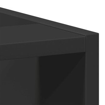 Onderkast 20x44,5x81,5 cm bewerkt hout zwart 7