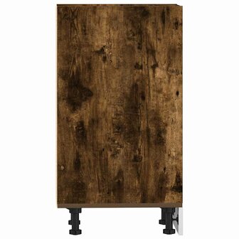 Onderkast 20x44,5x81,5 cm bewerkt hout gerookt eikenkleurig 5