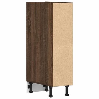 Onderkast 20x44,5x81,5 cm bewerkt hout bruin eikenkleur 6