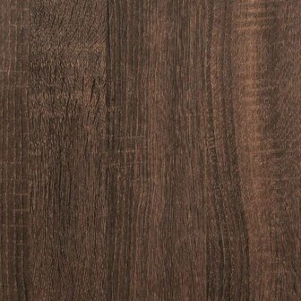 Onderkast 20x44,5x81,5 cm bewerkt hout bruin eikenkleur 8