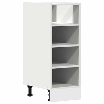 Onderkast 30x44,5x81,5 cm bewerkt hout wit 2