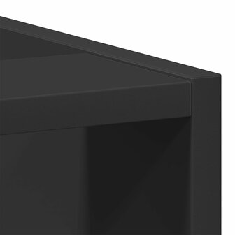 Onderkast 30x44,5x81,5 cm bewerkt hout zwart 7