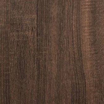 Onderkast 30x44,5x81,5 cm bewerkt hout bruin eikenkleur 8