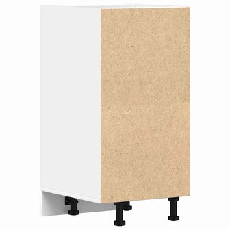 Onderkast 40x44,5x81,5 cm bewerkt hout wit 6