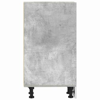 Onderkast 40x44,5x81,5 cm bewerkt hout betongrijs 5