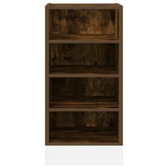 Onderkast 40x44,5x81,5 cm bewerkt hout gerookt eikenkleurig 4
