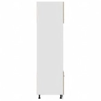 Magnetronkast 60x57x207 cm spaanplaat sonoma eikenkleurig 6