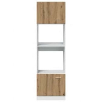 Magnetronkast 60x57x207 cm bewerkt hout ambachtelijk eiken 6