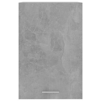Hangkast 39,5x31x60 cm bewerkt hout betongrijs 7
