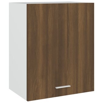 Hangkast 50x31x60 cm bewerkt hout bruin eikenkleur 2