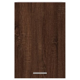 Wandkast 39,5x31x60 cm bewerkt hout bruin eikenkleur 5