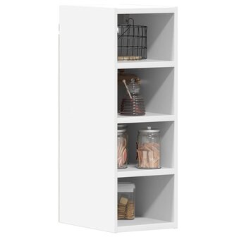 Hangkast 20x29,5x60 cm bewerkt hout wit 1