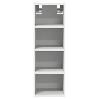 Hangkast 20x29,5x60 cm bewerkt hout wit 4