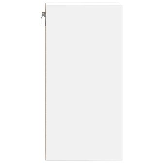 Hangkast 20x29,5x60 cm bewerkt hout wit 5