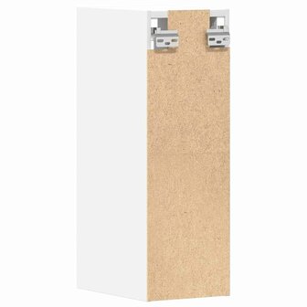 Hangkast 20x29,5x60 cm bewerkt hout wit 6