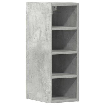 Hangkast 20x29,5x60 cm bewerkt hout betongrijs 2