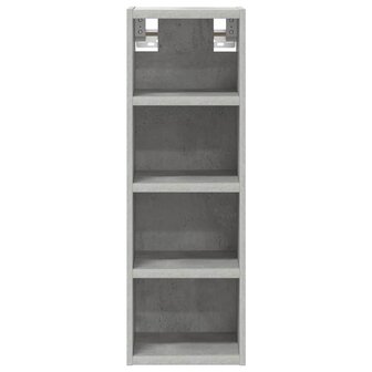 Hangkast 20x29,5x60 cm bewerkt hout betongrijs 4