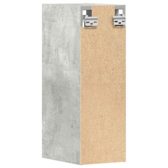 Hangkast 20x29,5x60 cm bewerkt hout betongrijs 6