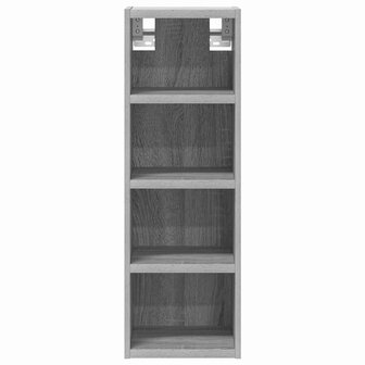 Hangkast 20x29,5x60 cm bewerkt hout grijs sonoma eikenkleurig 4