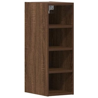 Hangkast 20x29,5x60 cm bewerkt hout bruin eikenkleur 2
