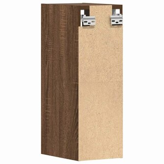 Hangkast 20x29,5x60 cm bewerkt hout bruin eikenkleur 6