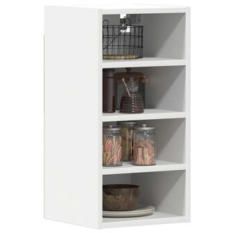 Hangkast 30x29,5x60 cm bewerkt hout wit 1
