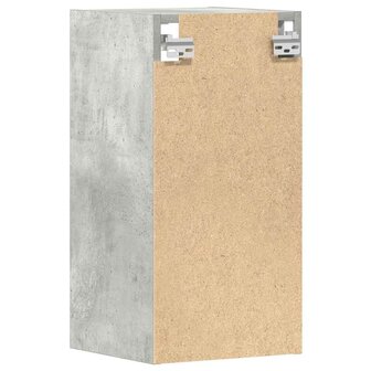 Hangkast 30x29,5x60 cm bewerkt hout betongrijs 6