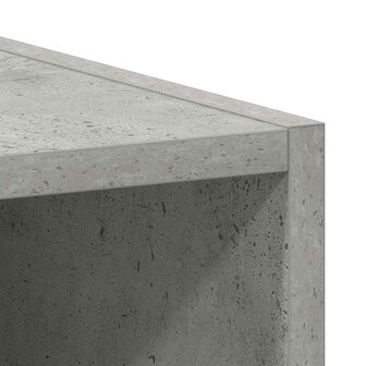 Hangkast 30x29,5x60 cm bewerkt hout betongrijs 7