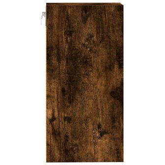 Hangkast 30x29,5x60 cm bewerkt hout gerookt eikenkleurig 5